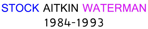 1984-1993 Stock Aitkin Waterman Menu